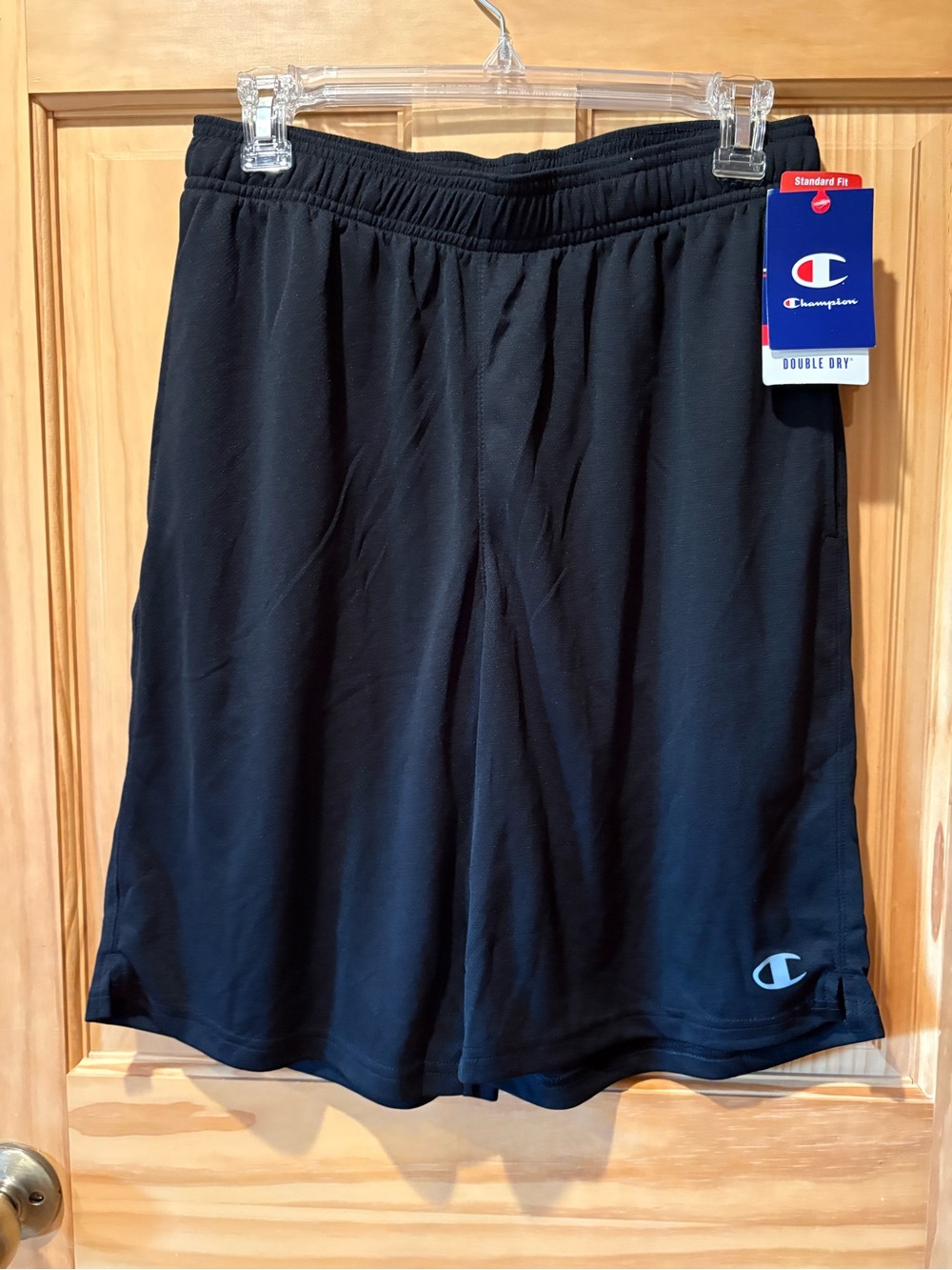 Champion Men's Black Moisture Wicking Sport Shorts size M NWT